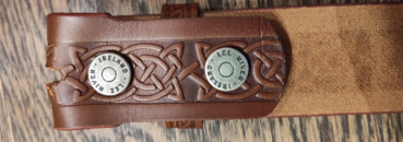 Preview: Gürtel "Snap-on-Belt 4004" braun